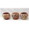 Image 1 : 3 Jemez Polychrome Pottery Bowls