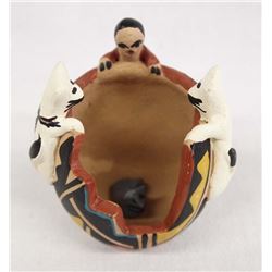 Jemez Polychrome Friendship Jar by R. Toya