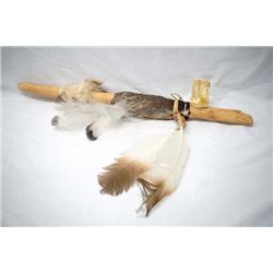 1983 Hand Carved Navajo Eagle Pipe by Lloyd Notah