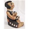 Image 4 : Jemez Pottery Storyteller Doll by T. Sando