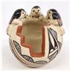 Image 1 : Jemez Polychrome Pottery Friendship Jar by Toya