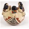 Image 2 : Jemez Polychrome Pottery Friendship Jar by Toya