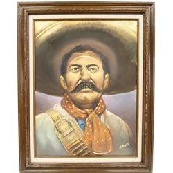 Orginal Acrylic Painting of Zapatista by I. Amaro