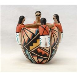 Jemez Friendship Pottery Jar by R. Toya