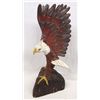 Image 1 : Carved Wooden Eagle Sculpture