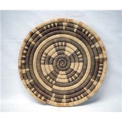 Native American Hopi Pinwheel Basketry Tray