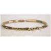 Image 1 : Estate 14K Gold and Diamond Accent Bracelet