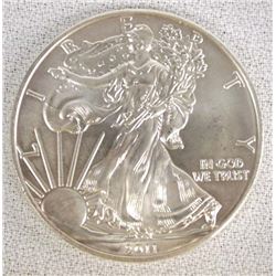 2011 Uncirculated Silver Eagle Coin