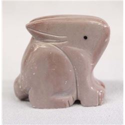 Zuni Hand Carved Rabbit Fetish by Gordon Poncho