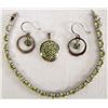 Image 3 : Collection of Sterling Silver and Peridot Jewelry