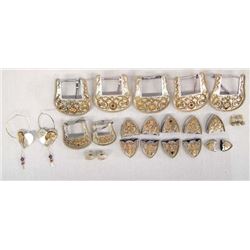 Collection of Montana Silversmiths Buckles