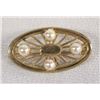 Image 1 : Estate Cultured Pearl Pin
