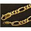 Image 2 : Estate 24Kt Gold Link Bracelet