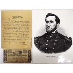 Civil War Photo Reproduction with Documents