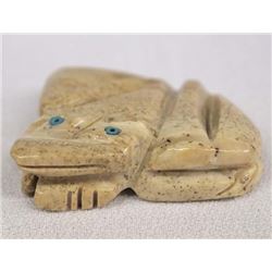 Zuni Hand Carved Frog Fetish