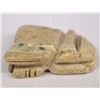 Image 1 : Zuni Hand Carved Frog Fetish