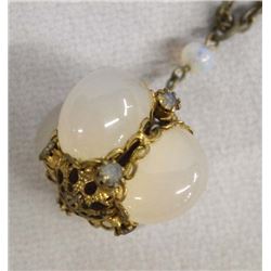 Estate Vintage Moonstone Necklace