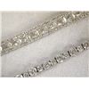 Image 2 : 2 Estate Sterling Silver and CZ Bracelets