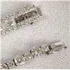 Image 3 : 2 Estate Sterling Silver and CZ Bracelets