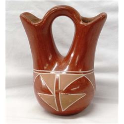 Vintage Santa Clara Pottery Wedding Vase