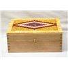 Image 1 : Hand Beaded Wood Box by Kathy Kills Thunder