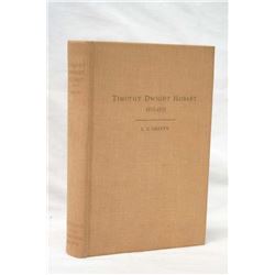 Timothy Dwight Hobart 1855-1935 by L. F. Sheffy