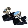 Image 3 : 2 Sterling Silver Turquoise Rings