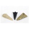 Image 1 : 3 Authentic Native American Stone Arrowheads