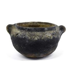 Prehistoric Pueblo Utilitarian Double Handled Jar