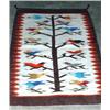 Navajo rug. Cornstalk and bird pictorial. Circa 1960-1970. 3'7" x 2'3" $250-350...