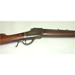 Winchester octagon barrel high wall rifle, 40-60 caliber. Model 1885. SN 14837. Good condition. $...