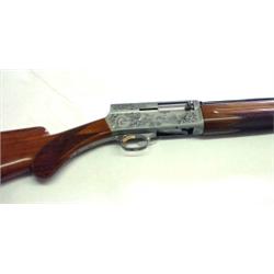 Browning auto 5. Ducks Unlimited. Engraved. Light 20 in gun case. Fine condition. $700-1000...