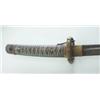 Image 1 : Samurai sword with silver handle. Brass Tsuba. Good condition. $250-450...