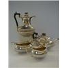Image 1 : A FOUR PIECE STOP FLUTED TEA SERVICE, Sheffield 1919 and 1921, (approximate weight 50oz all in) (...