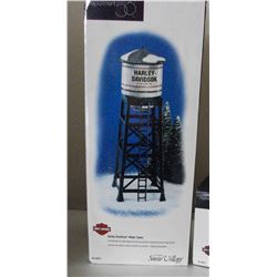 Harley Davidson Dept 56 Snow Village Water Tower