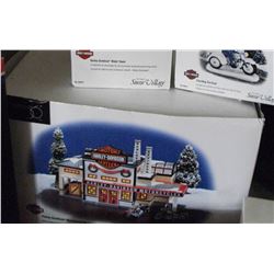 Harley Davidson Dept 56 Snow Village Harley Davidson Store