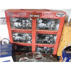Harley Davidson Die Cast Collection #2 Set in Original Box