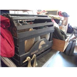 Ducks Unlimited Crate and Decoys