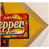 Image 4 : Dr. Pepper Red Brick Logo Bottle Sign