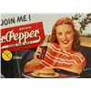 Image 2 : Dr. Pepper Join Me! Framed Sign
