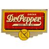 Image 2 : Dr. Pepper Double Sided Metal Die Cut Sign