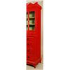 Image 5 : Red Painted China Cabinet from New Mexico