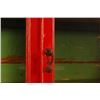Image 9 : Red Painted China Cabinet from New Mexico
