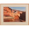 Image 1 : Chris Jensen Canyonlands Watercolor Painting