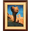 Image 1 : Monument Rock & Indians Oil Painting