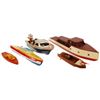 Image 1 : 5 Vintage Toy Boats