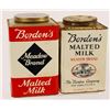 Image 1 : 2 Borden's Meadow Brand Malted Milk Tins