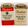 Image 2 : 2 Borden's Meadow Brand Malted Milk Tins