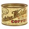 Image 1 : Golden Wedding Sample Coffee Tin