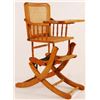 Image 2 : Oak & Cane Baby High Chair